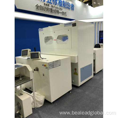 Four Head Fiber Filling Machine